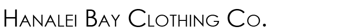 Hanalei Bay Clothing Co Logo